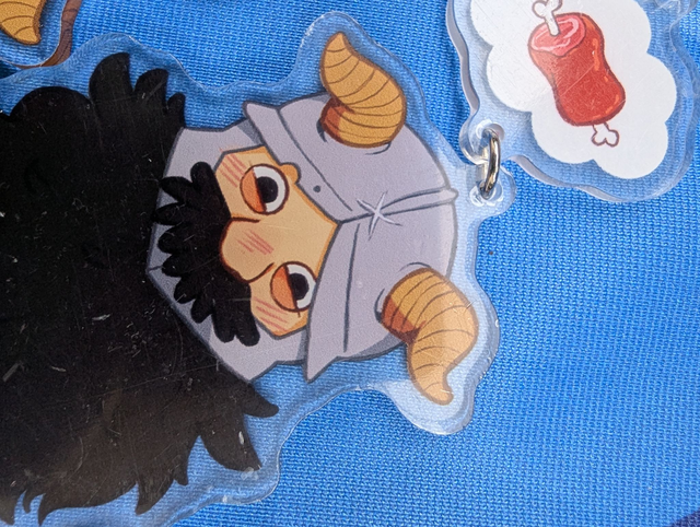 Delicious in Dungeon Senshi Keychain