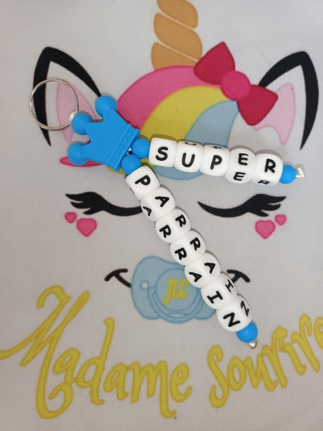 Porte clés 2 branches liees Couronne