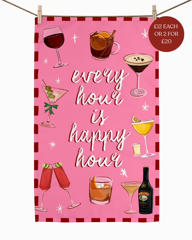 I Deserve A Little Treat Tea Towel