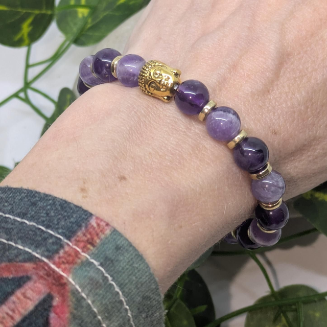 Bracelet "Améthyste" 8mm BR-062