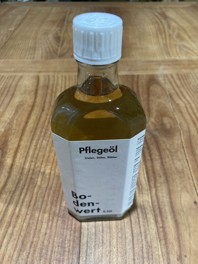 Bodenwert Pflegeöl 0,25l, Farblos