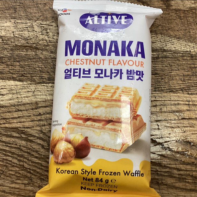 Monaka chestnut Korean ice cream waffle 84g