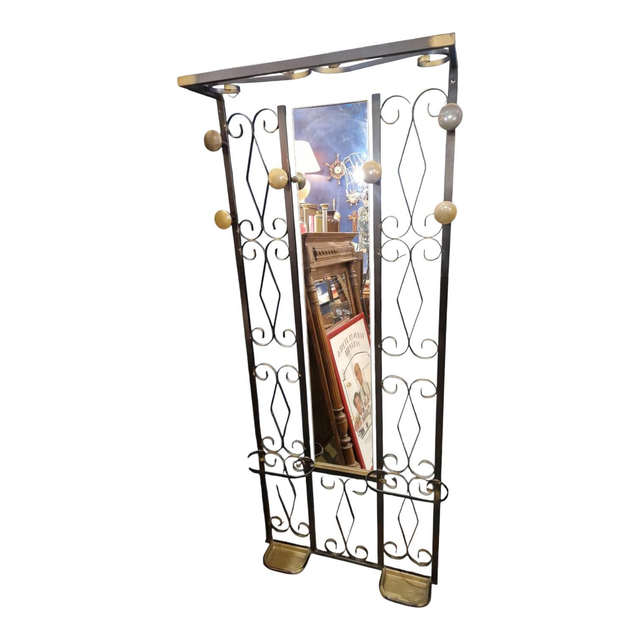 Porte manteau fer forgé 