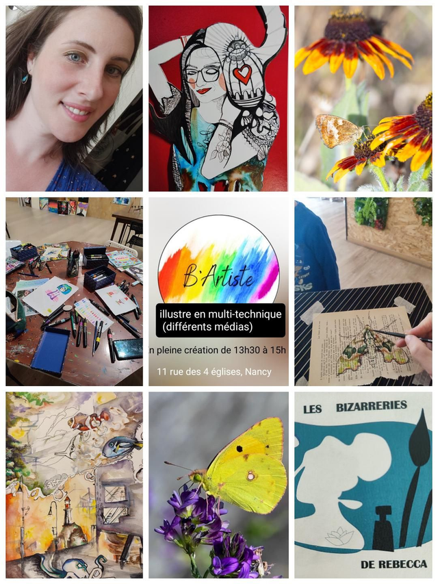 Mercredi 25/3 de 13h30 à 15h vient illustrer en mix-médias