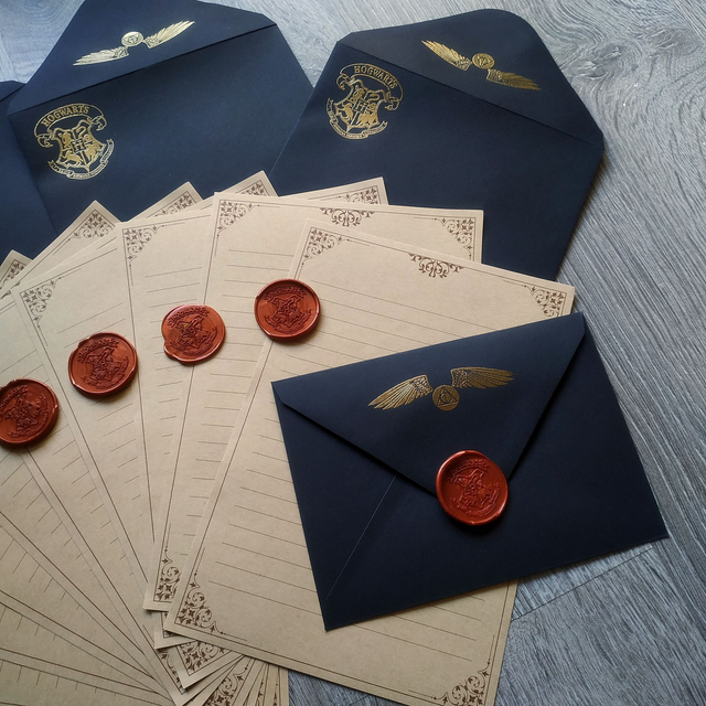 Papier à lettre Harry Potter