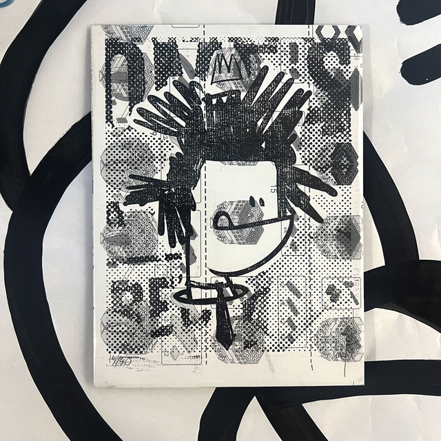 Xylo Jean-MICHEL Lego 18x24 cm sans cadre