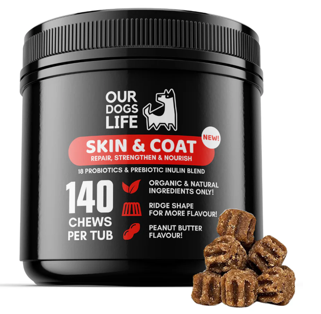 OurDogsLife-Skin and Coat|140 chews