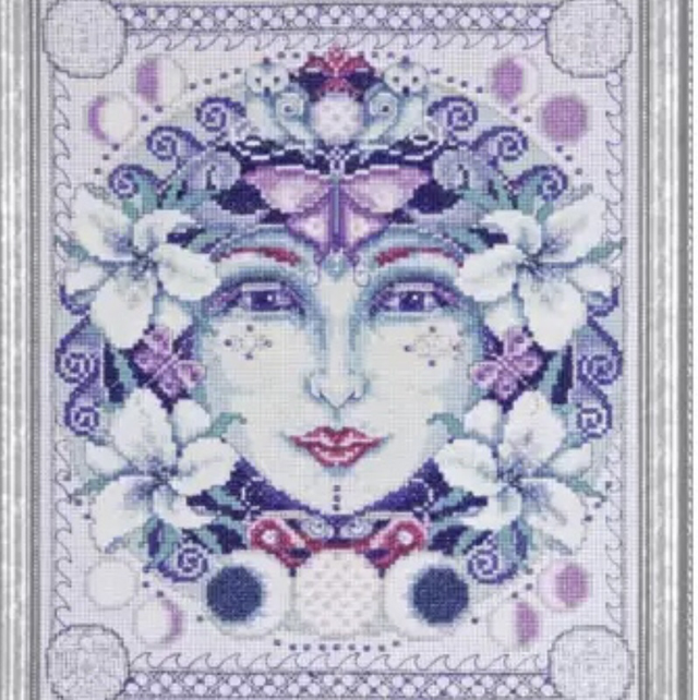 Design Works Crafts Moon Counted Cross Stitch Kit