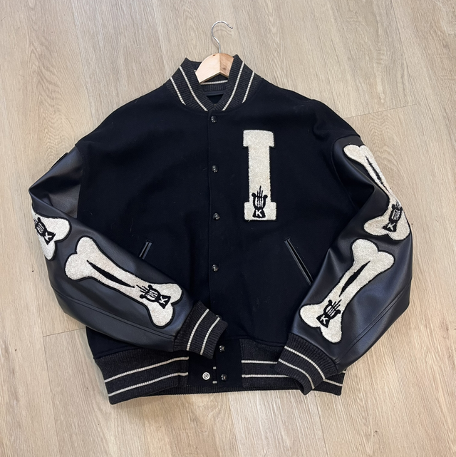Kapital Varsity bones black SIZE L 