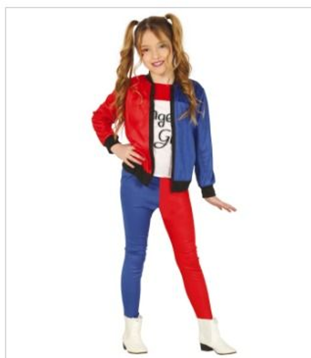 CARNEVALE , COSTUME HARLEY QUEEN NEW  10/12  ANNI