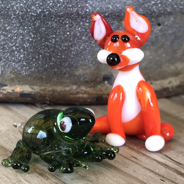 Üveg róka és béka
