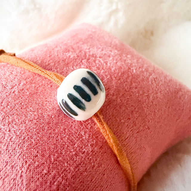 Bracelet PERLE de porcelaine