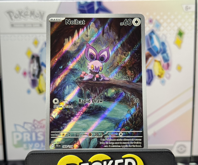 Pokémon TCG - Noibat Illustration Rare - 169/159 Journey Together - English