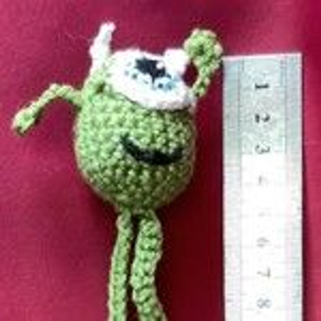 Marque page &quot;Monstre gentil&quot;