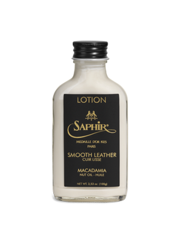 SAPHIR MEDAILLE D'OR - LEATHER LOTION with Macadamia - 100ml