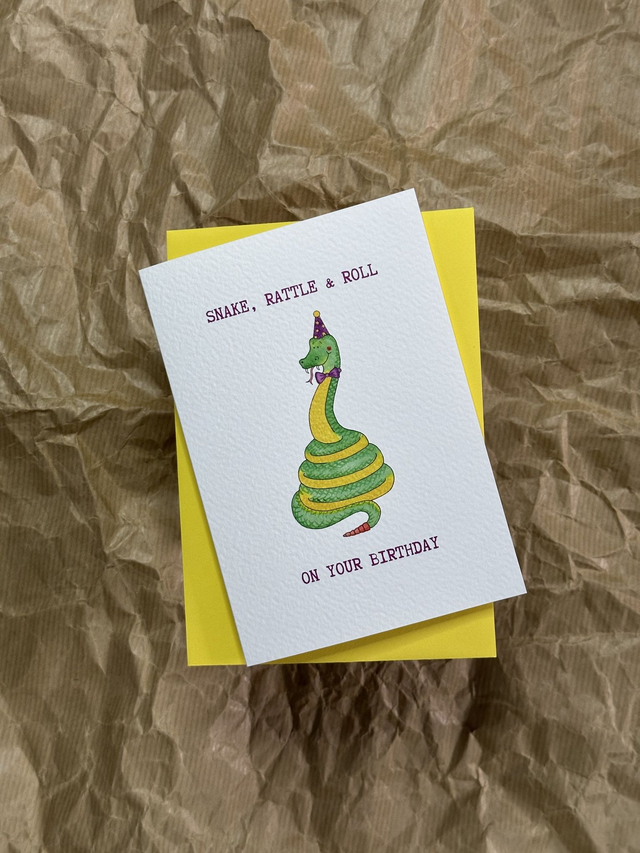 Snake, Ratlle and Roll on Your Birthday