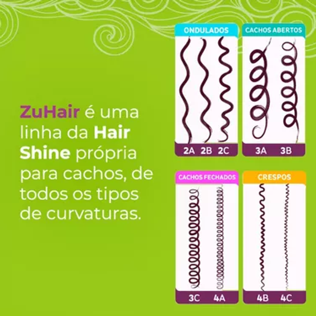 Kit prático cachos do poder zuhair 300ml