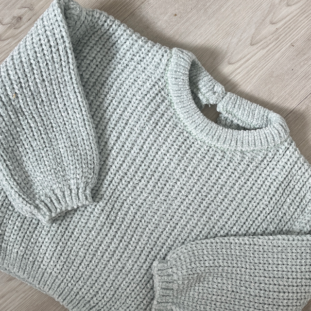 Mint Chunky Knit 