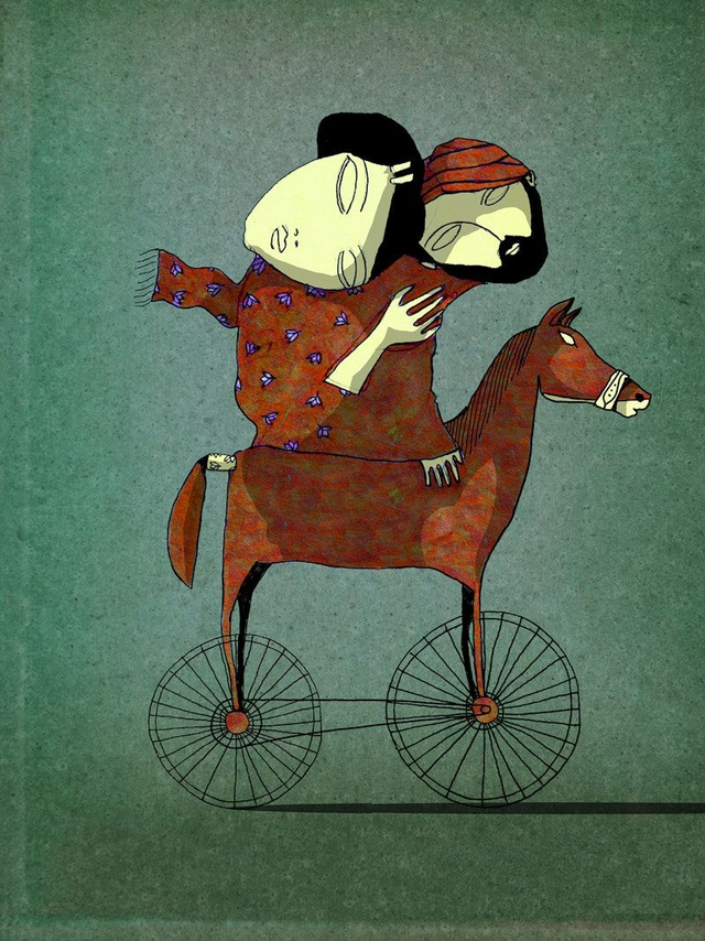 "LIEBENDE"- Mehrdad Zaeri - Print A3