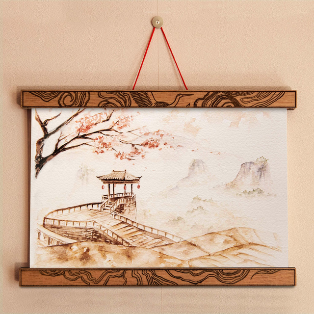 Paysage zen - Format A5