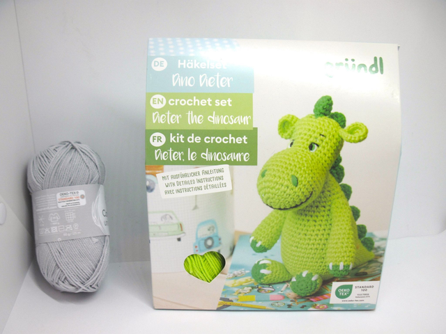 Kit  dinosaure au crochet