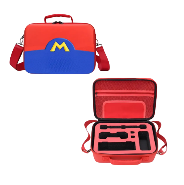 Maleta Nintendo Switch Neon - Oled / Super Mario