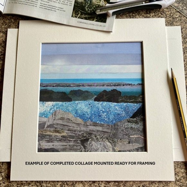 Deposit for commissioned collage artwork