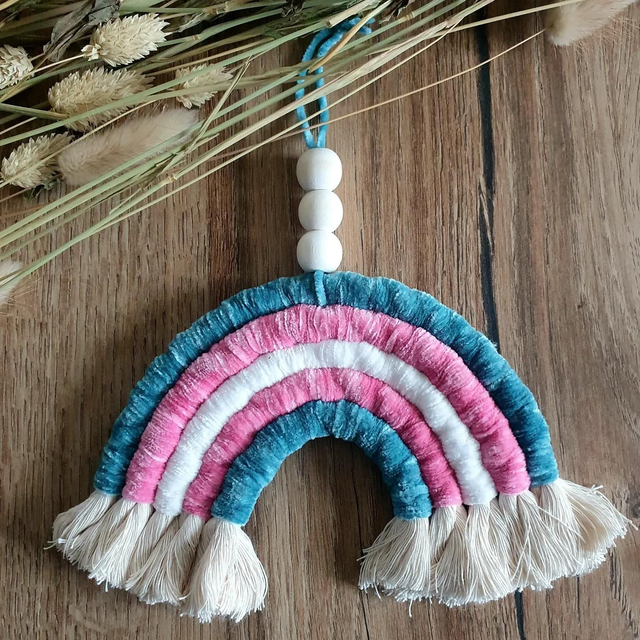 Arc en ciel velours trans ( taille M )