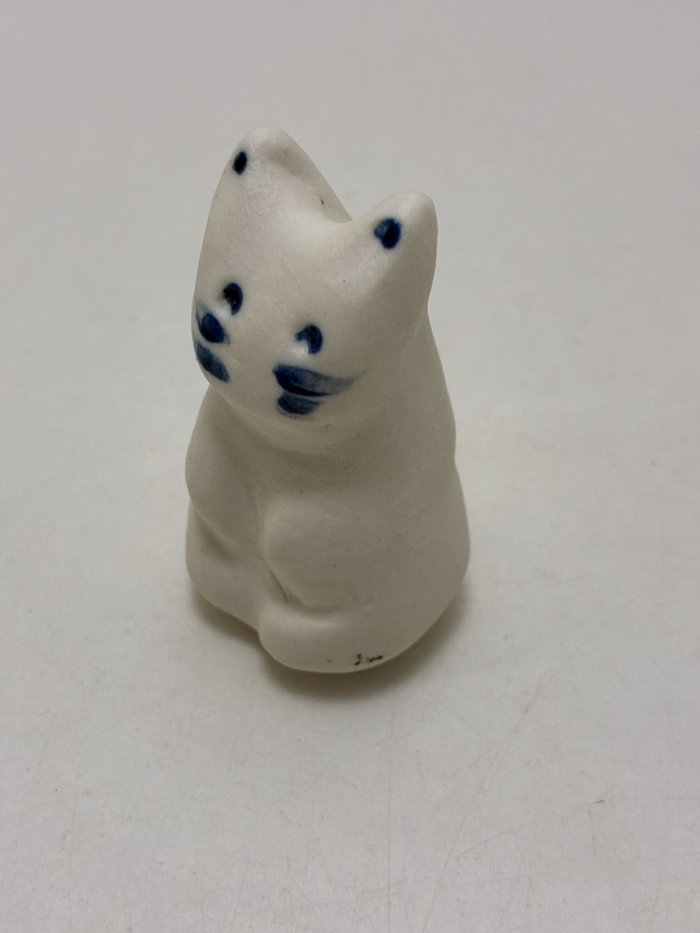 Zen Cat - Handmade Porcelain 