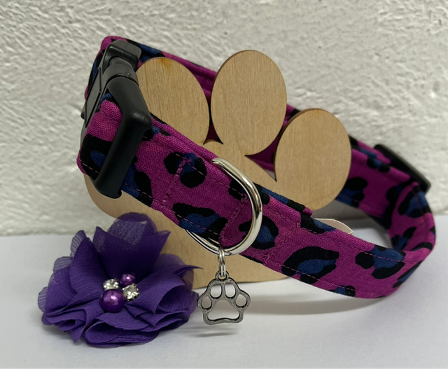 Purple leopard Print