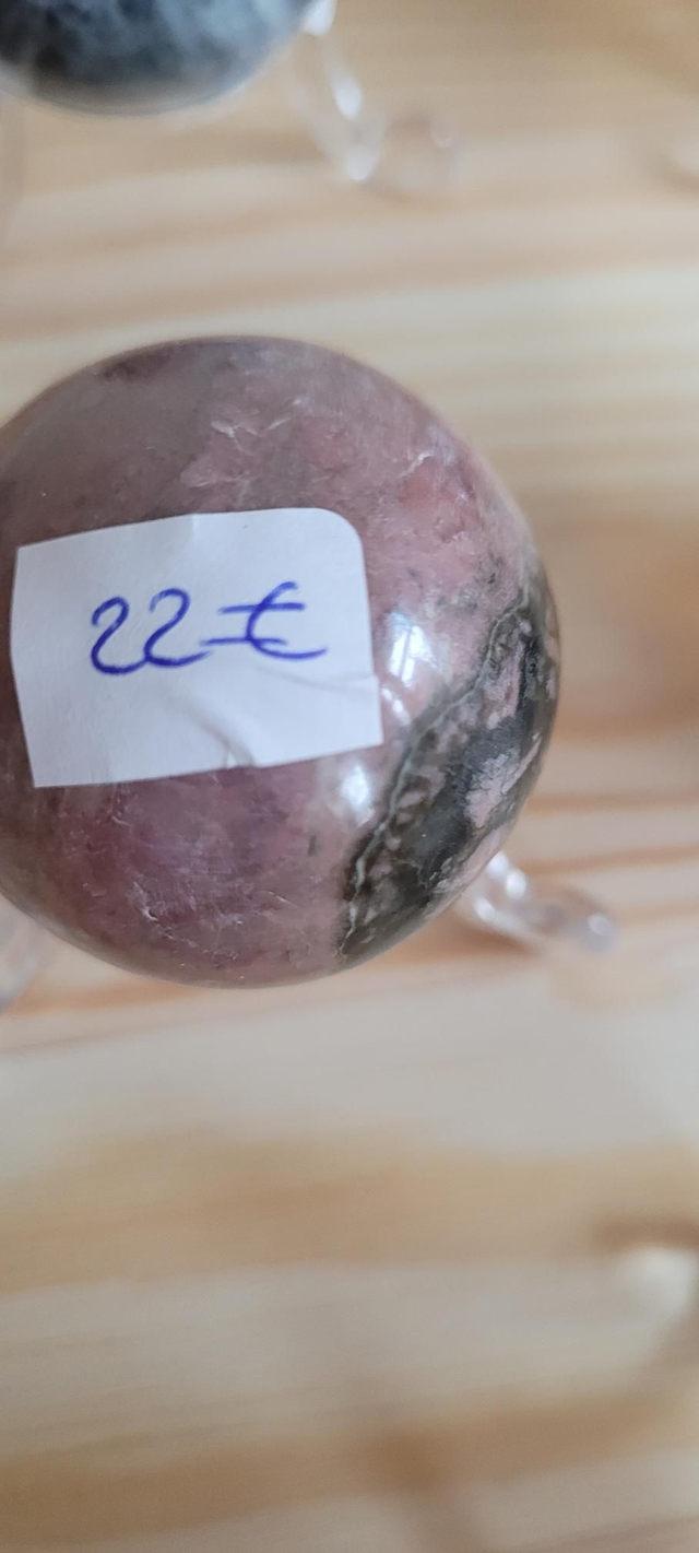 Rhodonite Sphère 