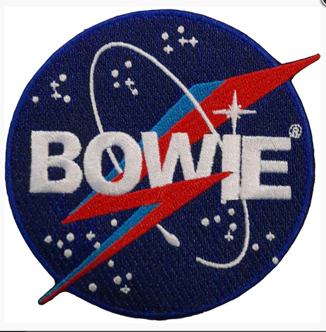 DAVID BOWIE STANDARD PATCH: NASA
