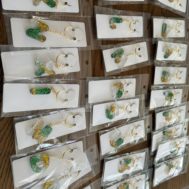 Key chains A-Z st Patrick’s day special