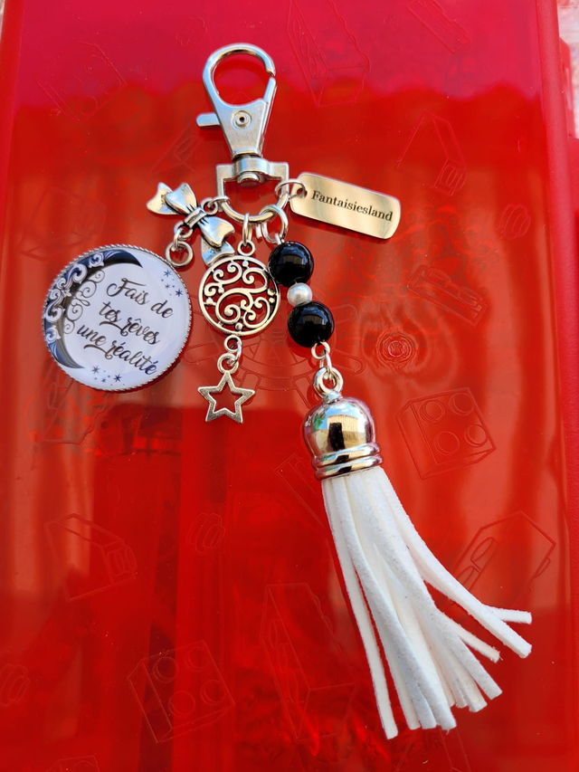 Bijou de sac argenté - Fais de tes rêves une réalité