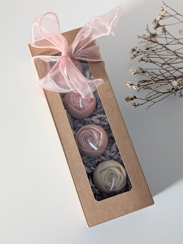Coffret fleuri | Rose