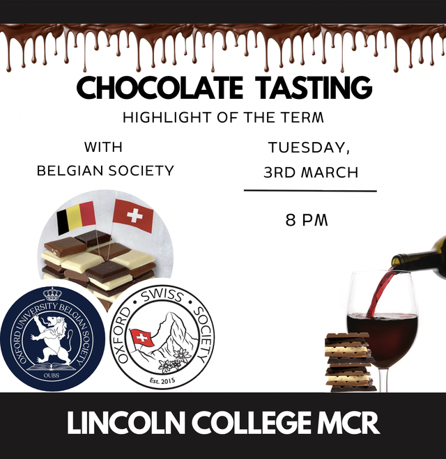 2026 Member of SWISS Society - Chocolate Tasting (you can only buy one ticket)