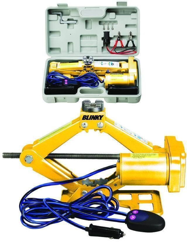 Cricco auto elettrico 12v funz. accendisigari o batteria 12v 2 tons 150w