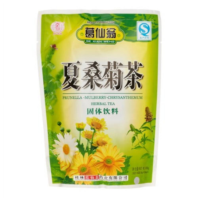 Ge Xian Weng Prunella Mulberry Chrysanthemum Herbal Tea 10g*16
