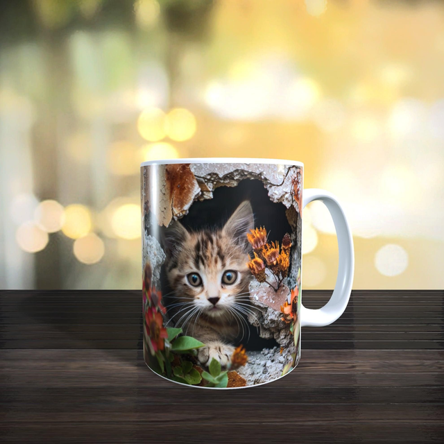 Mug chat mignon 