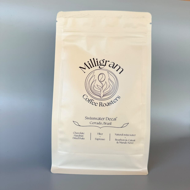 Brazil-Swisswater Decaf- Bourbon, Catuai, Mundo Novo - Milligram