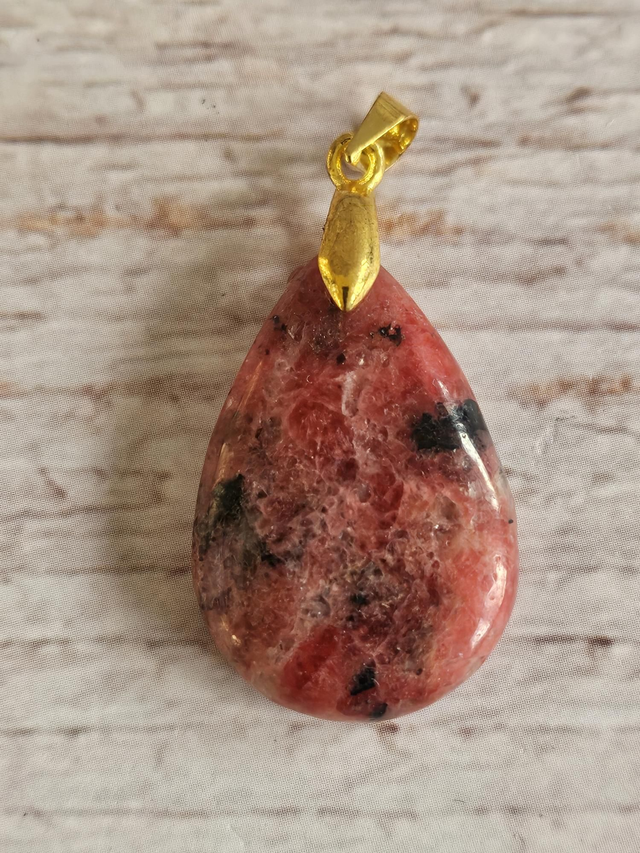 Pendentif en Rhodonite