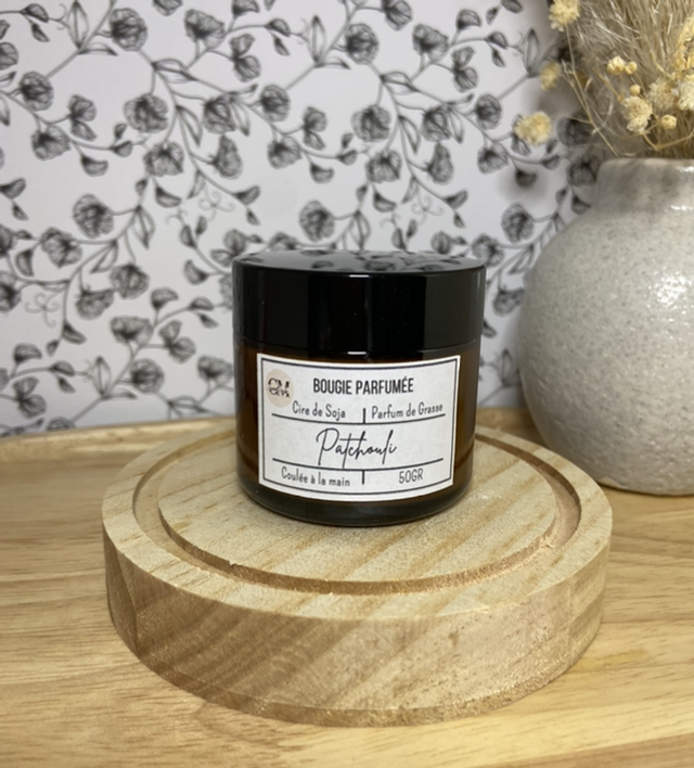 Bougie patchouli 50gr  