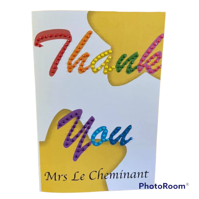 Thank You Teacher Card