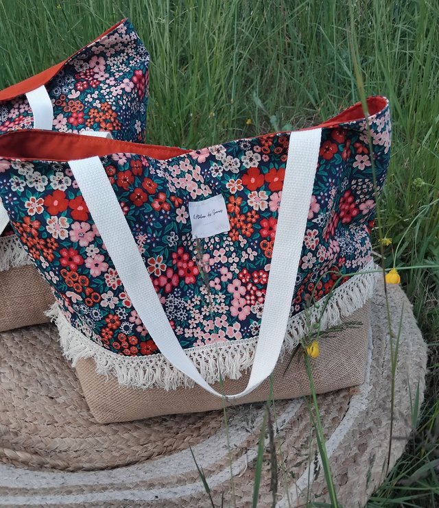 Sac cabas/ plage  ANEMONE