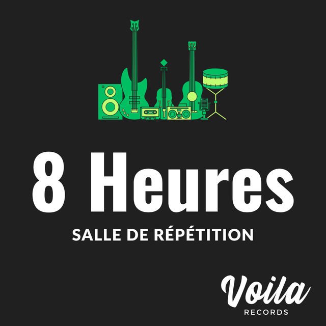 Salle de répétition - 8h
