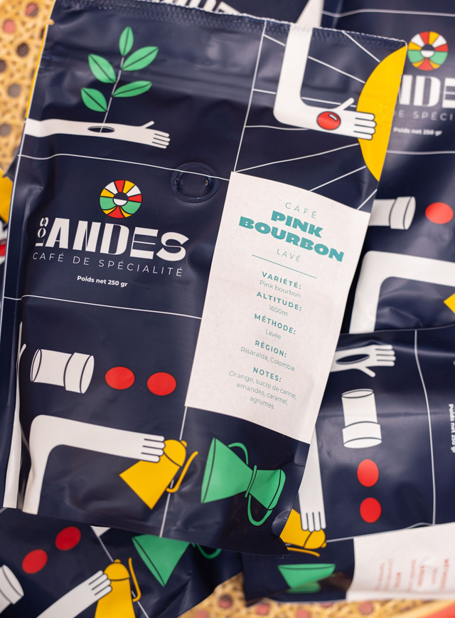 Café Pink Bourbon Lavé
