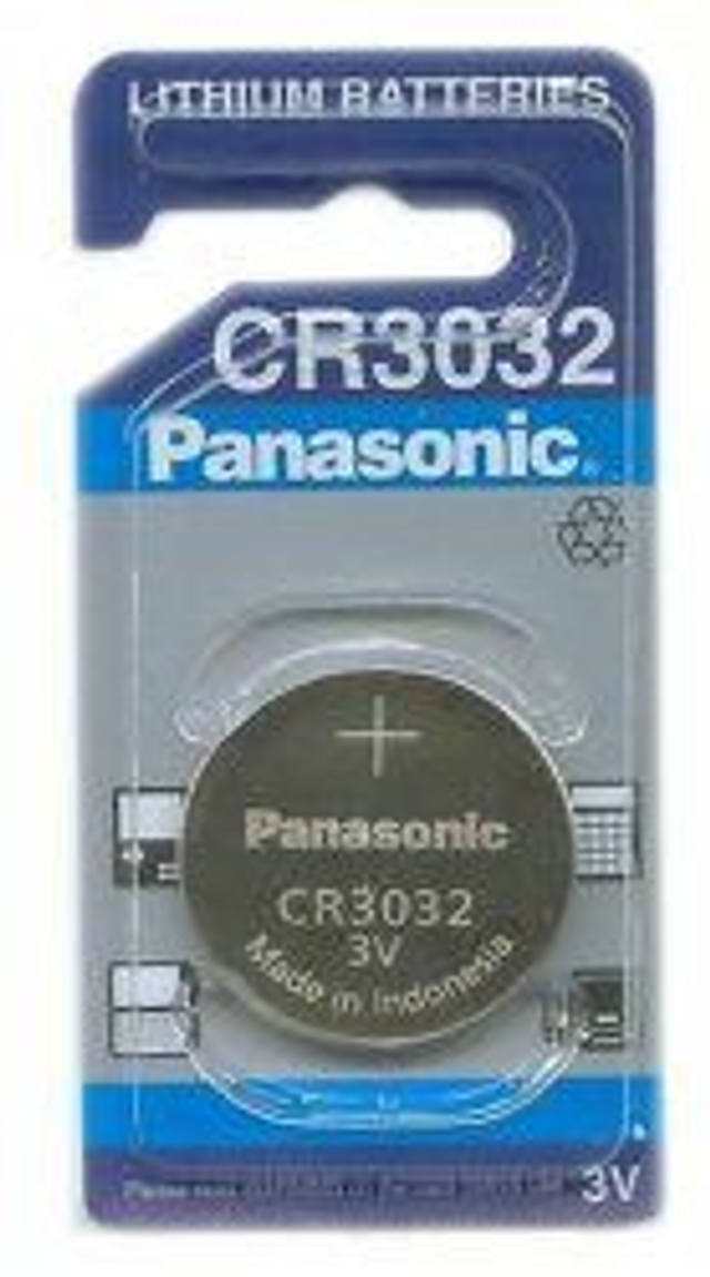 CR3032 Panasonic 3 Volt Lithium Battery (Pack 1)