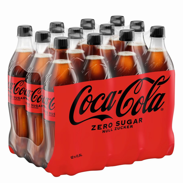 DPG Coca Cola Zero Sugar 0,5l PET (12 x 0,5 L) für 18 Euro inkl. 3 Euro Pfand