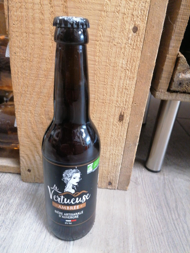 Petite bière ambrée la Vertueuse 