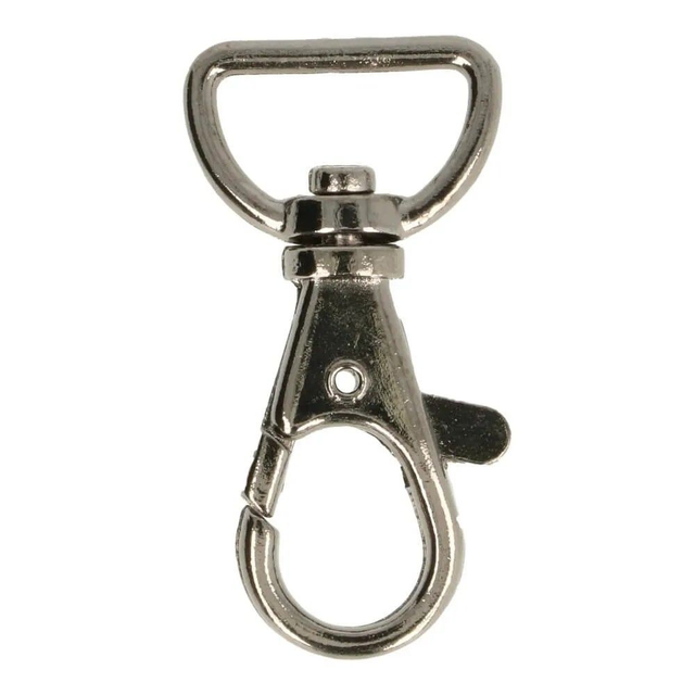 Musketonhaak 15 mm (nikkel_